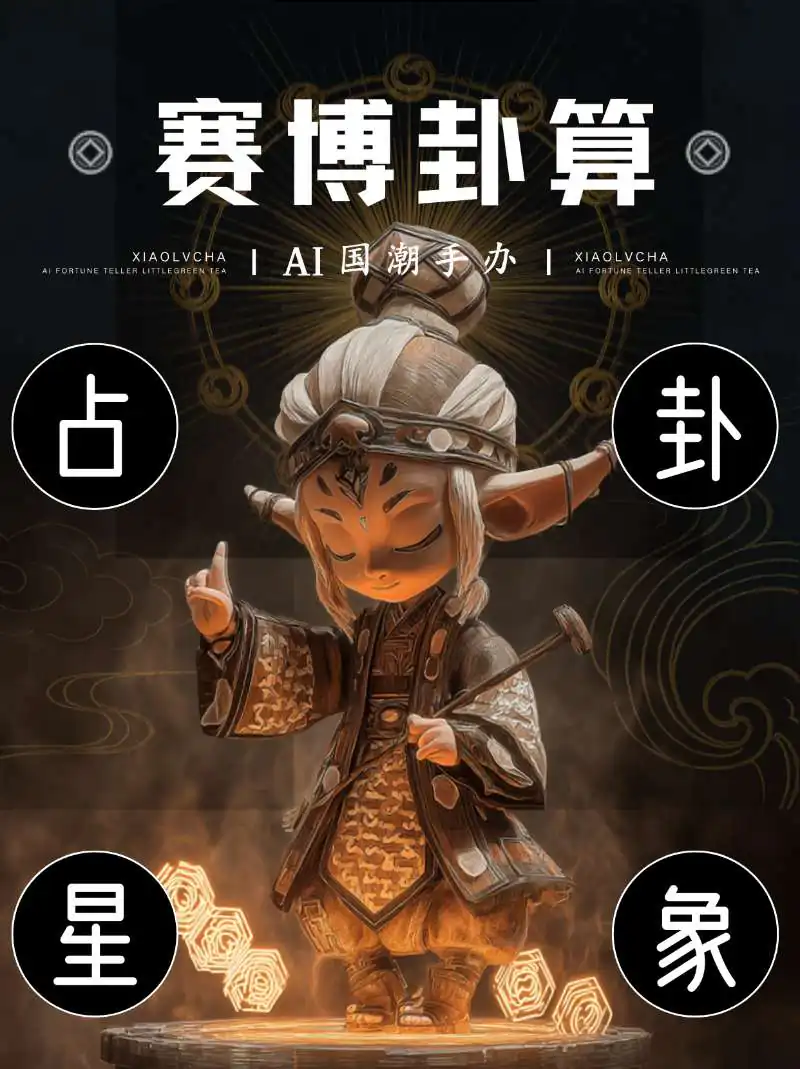 小绿茶赛博卦算产品介绍首屏