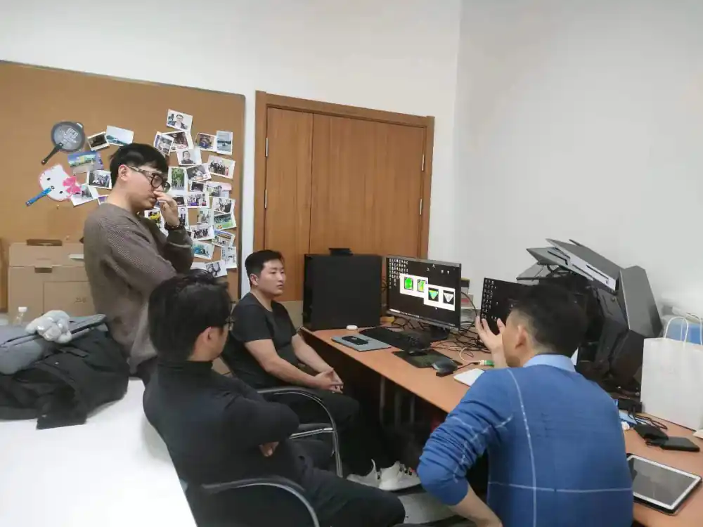 山水比德共研工作现场